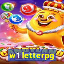 w1 letterpg